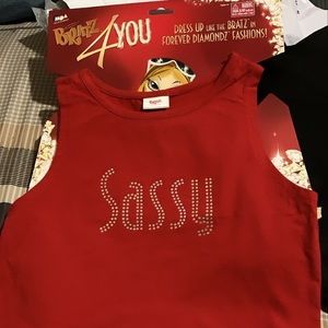 Bratz “sassy” tank top